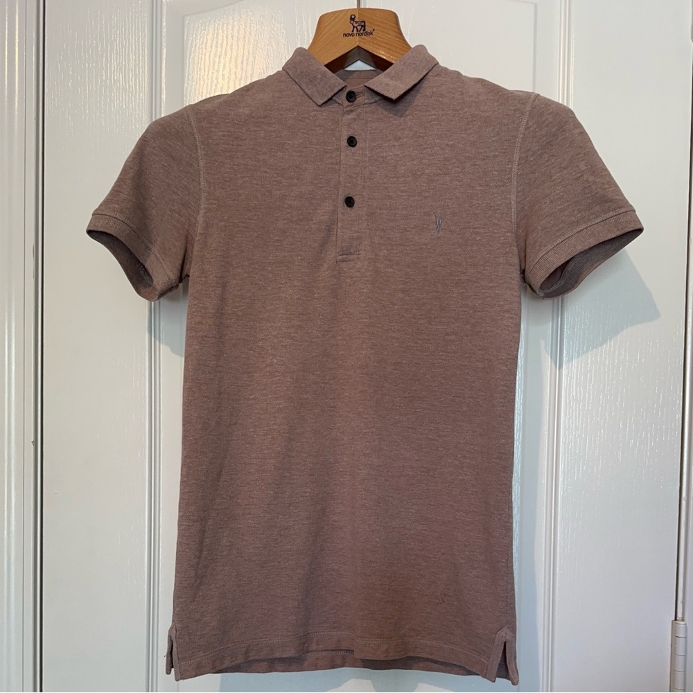 All Saints Men's Polo Shirt - XS